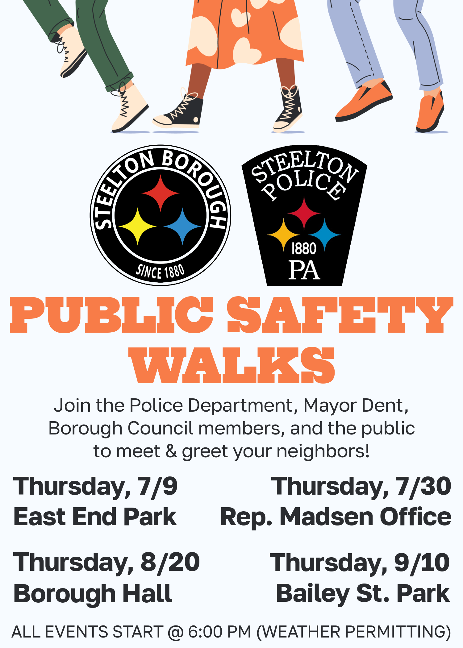 Public Safety Walk - Rep. Madsen's Office